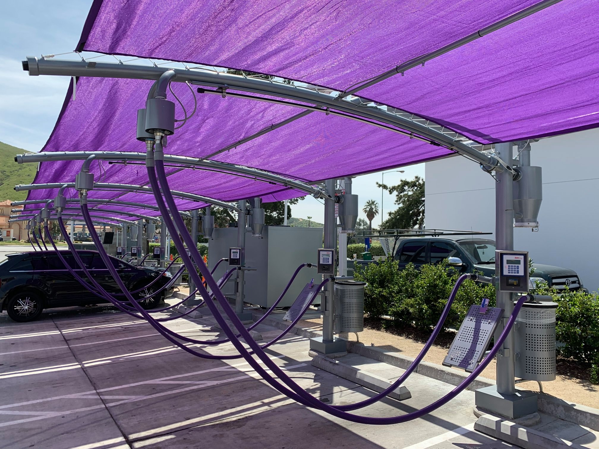 Car Wash Vacuum Arch Lighting G&G LED Lighting