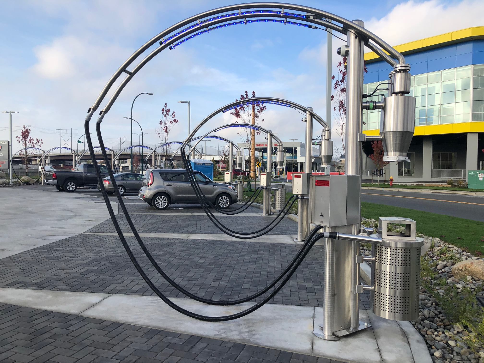 Car Wash Vacuum Arch Lighting G&G LED Lighting